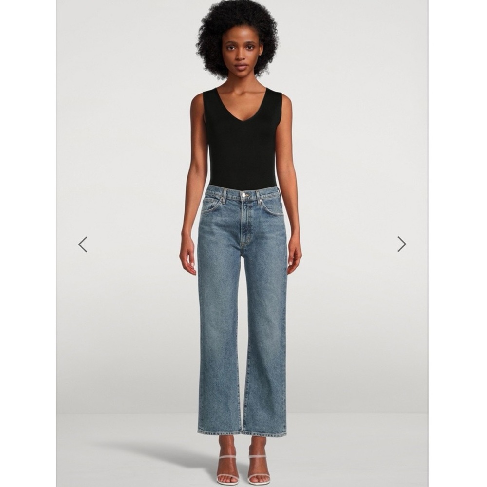 Goldsign Mellery High-Waisted Straight Jeans